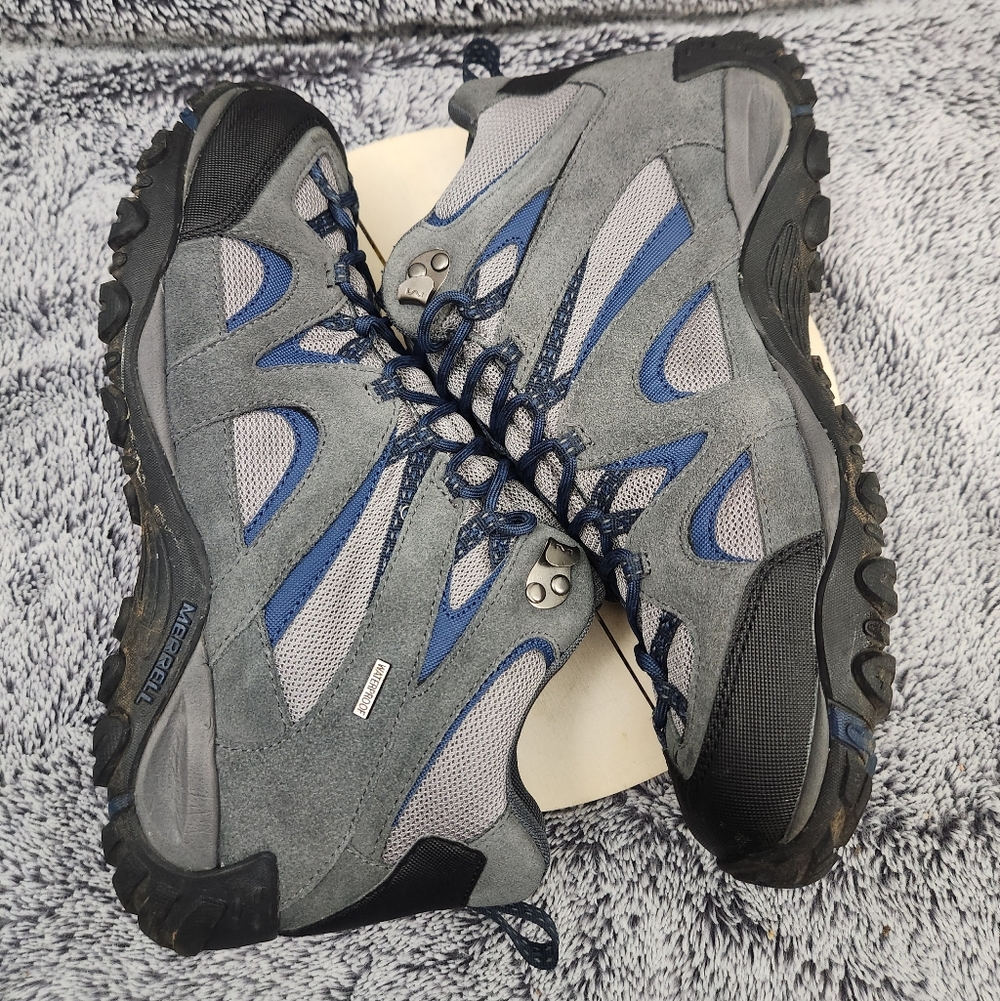 Merrell Hiking Trail Outdoor Shoes Castle Rock/Dark Denim Men's Size 11.5 - Picture 5 of 9